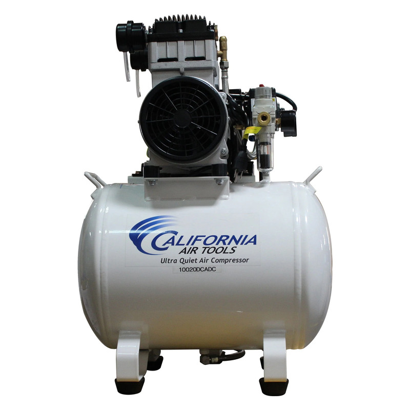 2HP 10 Gallon Oil-Free Steel Tank Air Compressor with Air Drying System